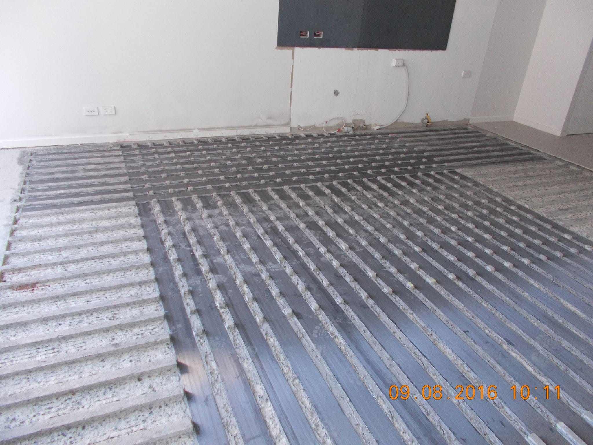 Carbon fibre strengthening at Ann Street