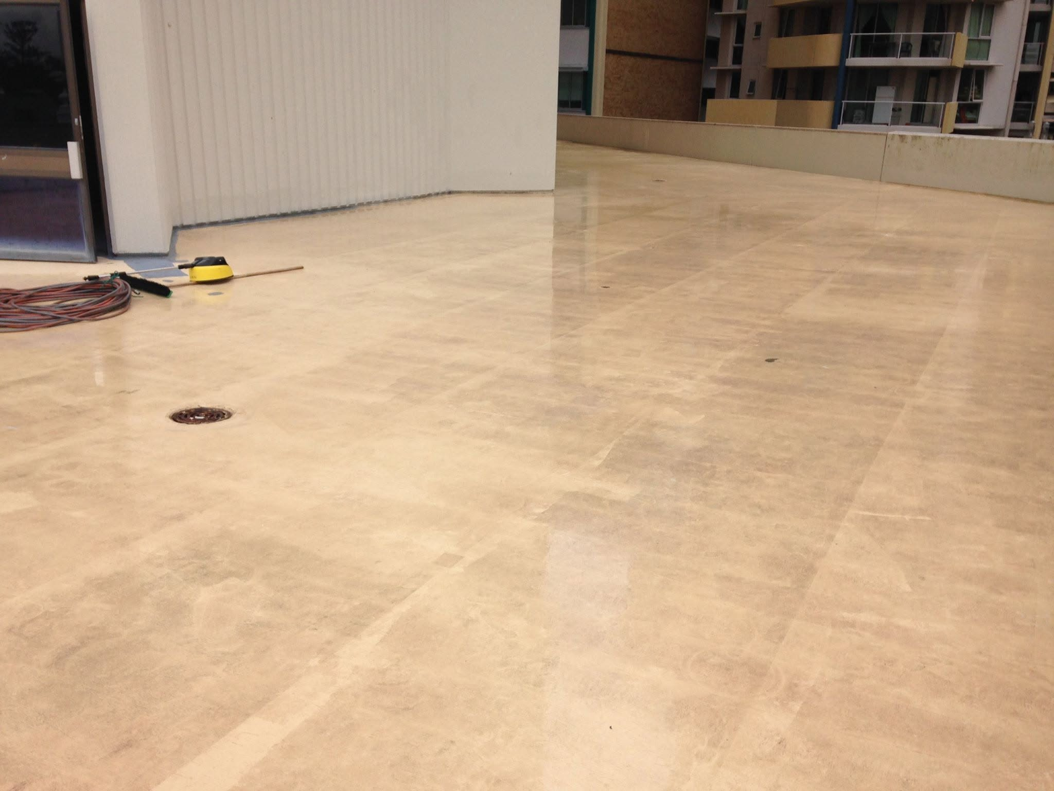 Mineral House surface preparation