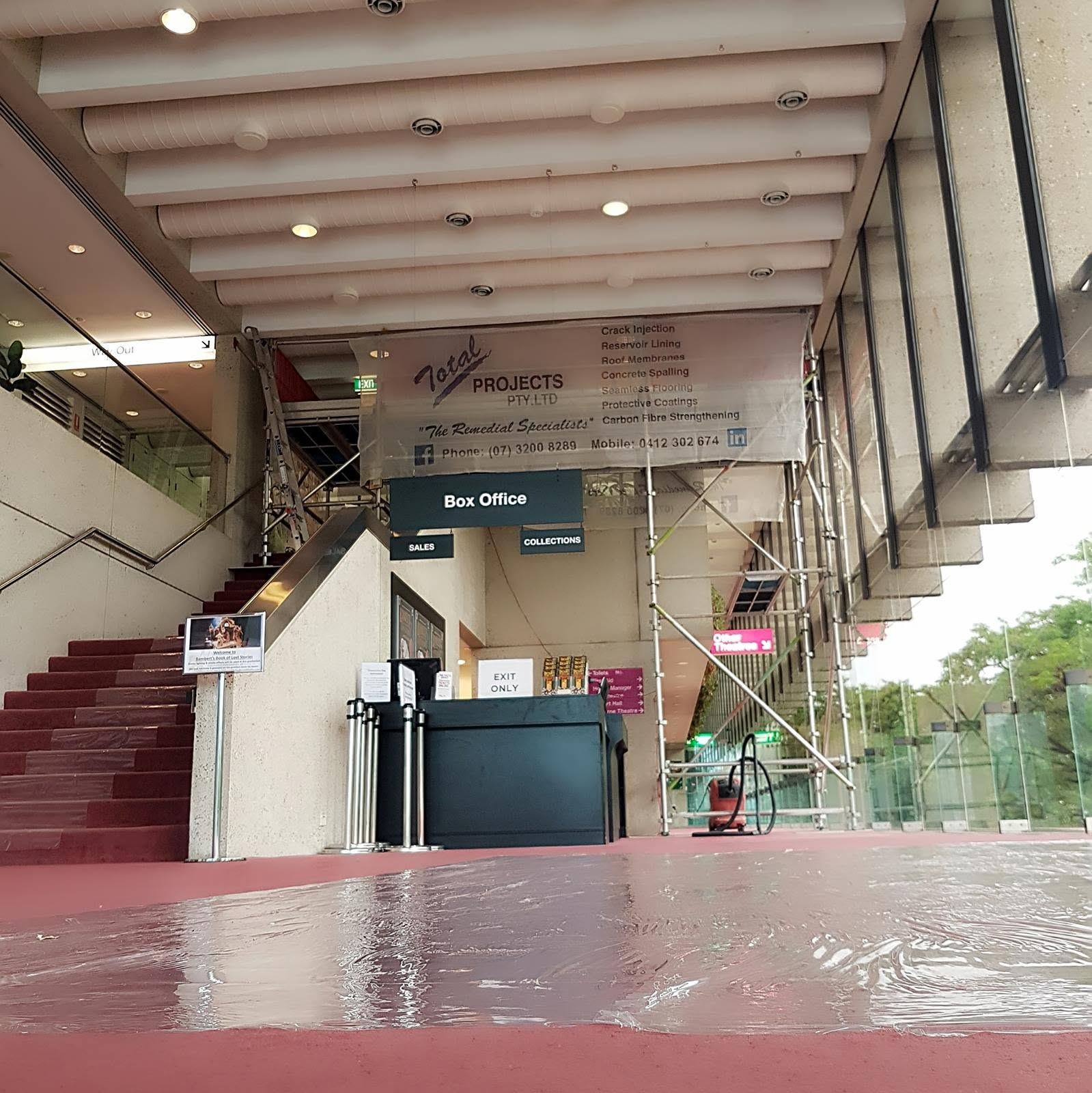 Total Projects works at QPAC