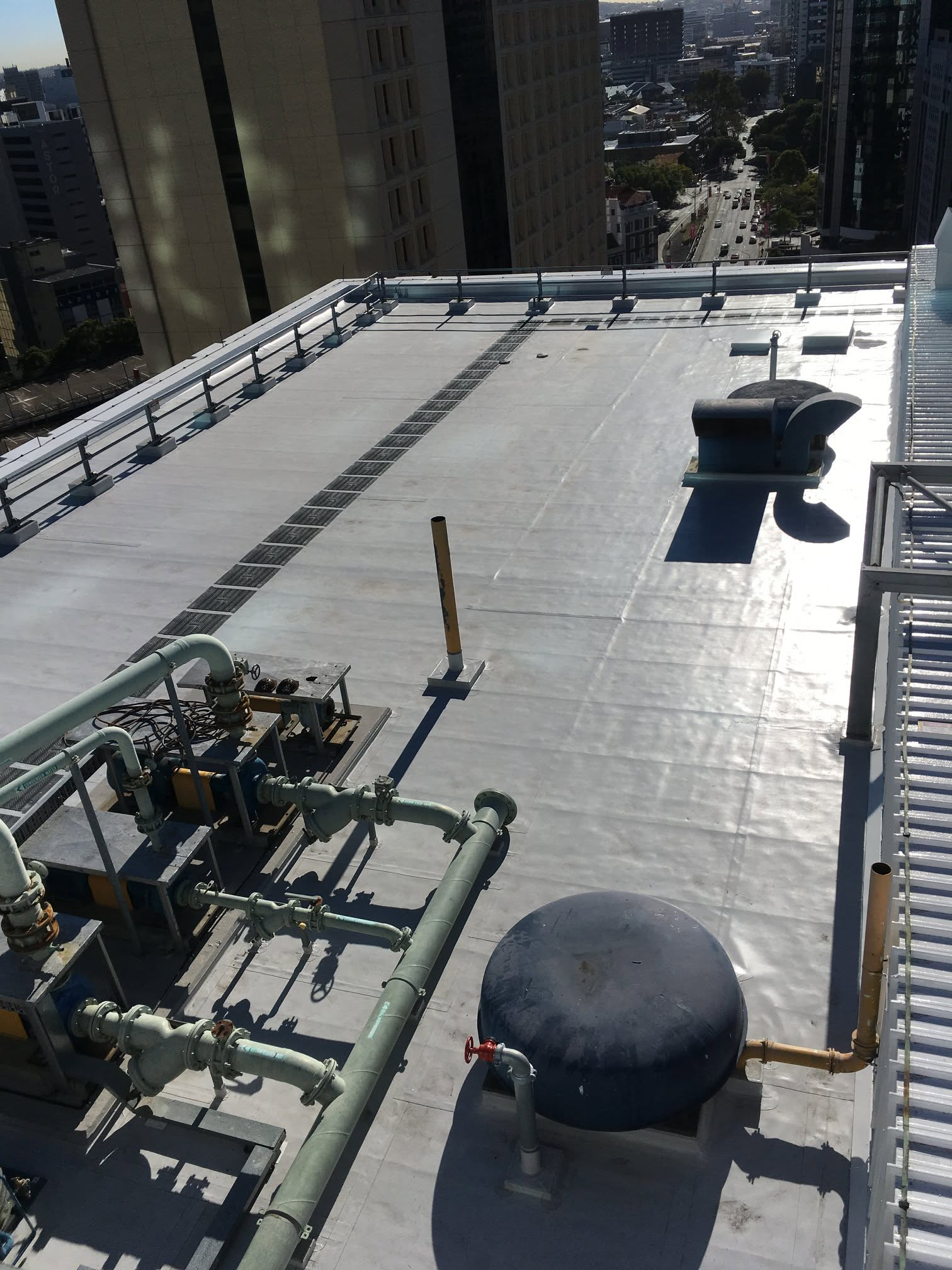 QR Rail Centre waterproofing
